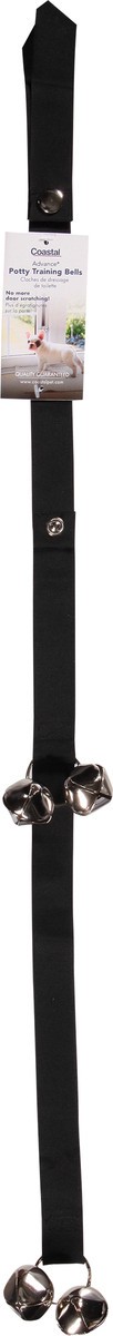 slide 6 of 12, Advance Dog Potty Training Bells, Black, 1" x 31", 1 ct