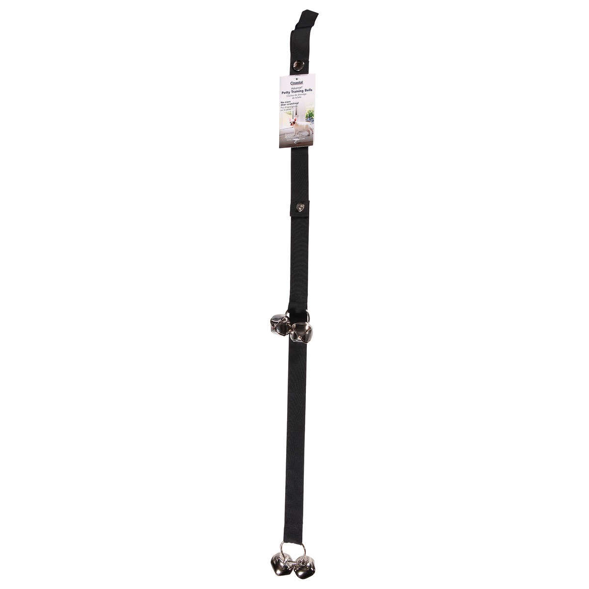slide 7 of 12, Advance Dog Potty Training Bells, Black, 1" x 31", 1 ct