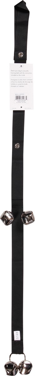 slide 11 of 12, Advance Dog Potty Training Bells, Black, 1" x 31", 1 ct