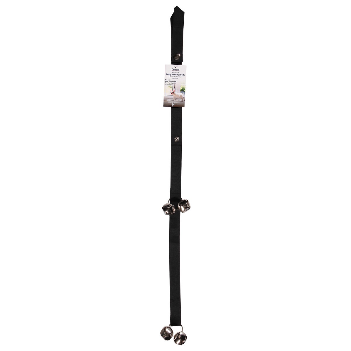 slide 1 of 12, Advance Dog Potty Training Bells, Black, 1" x 31", 1 ct