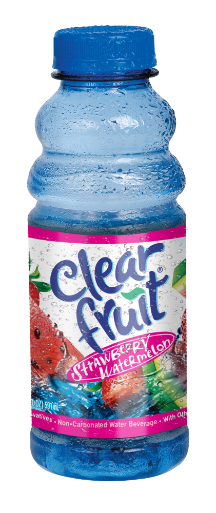 slide 1 of 1, Clear Fruit Strawberry Watermelon Flavored Water Bottle - 20 fl oz, 20 fl oz