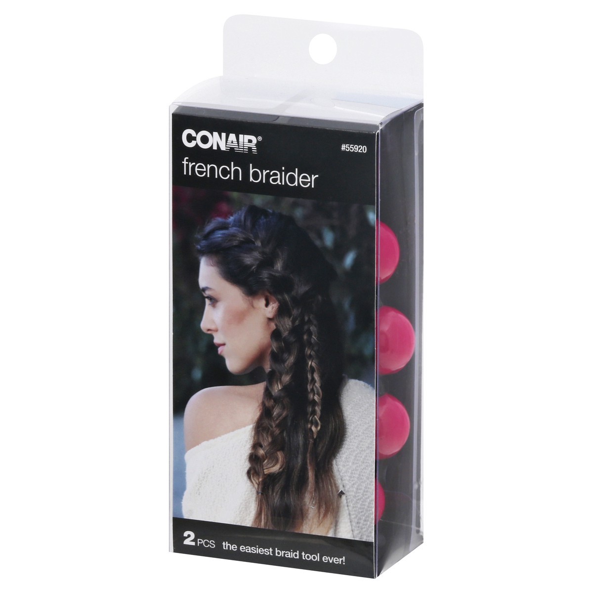 slide 4 of 9, Conair French Braider 2 ea, 2 ct