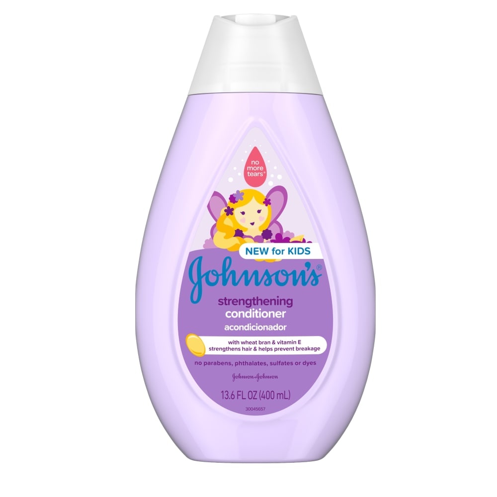 slide 1 of 1, Johnson's Strengthening Conditioner for Kids, 13.6 fl oz