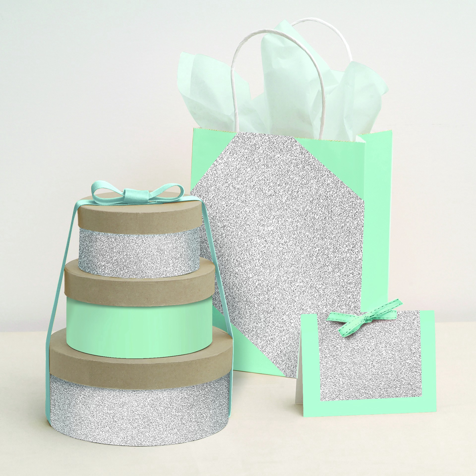 slide 4 of 4, Con-Tact 18" X 6ft. Glitter Fx Silver Peel N Stick Covering, 18 in x 6 ft