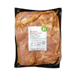 Publix Skinless, Boneless Chicken Thighs, Marinated, Bourbon-Inspired Flavor