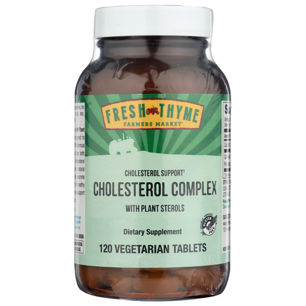 slide 1 of 1, Fresh Thyme Cholesterol Comp With Plant Sterols, 1 ct