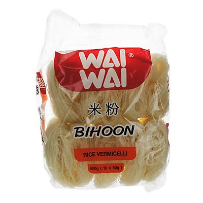 slide 1 of 1, Wai Wai Bihoon Rice Vermicelli, 17.64 oz