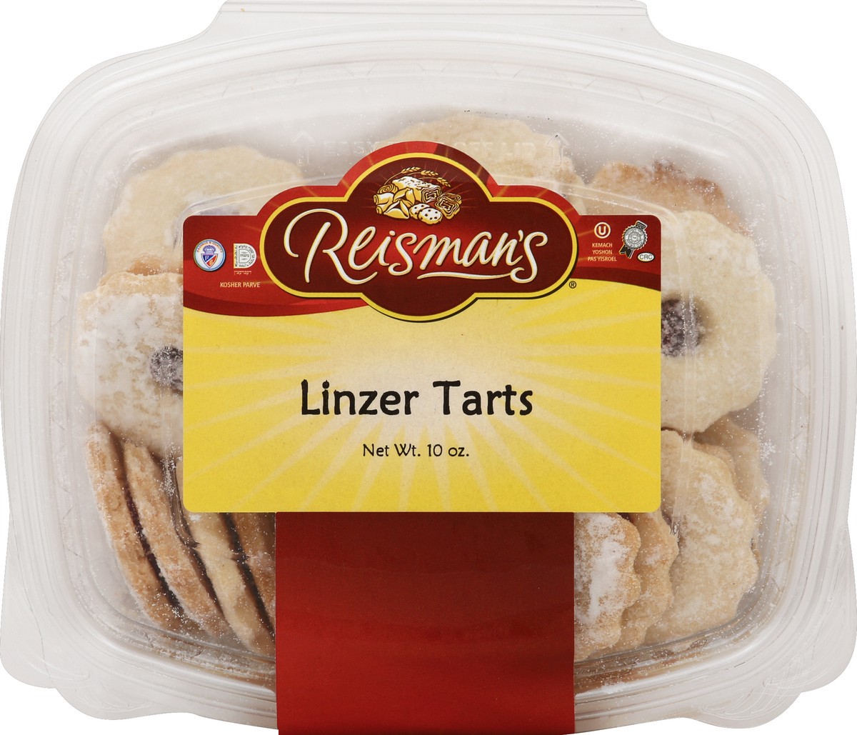 slide 3 of 4, Reisman's Linzer Tarts 10 oz, 10 oz