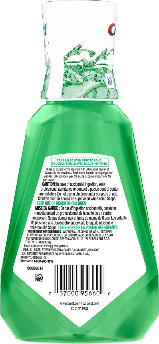 slide 6 of 8, Crest Scope Classic Mouthwash, 8.4 fl oz