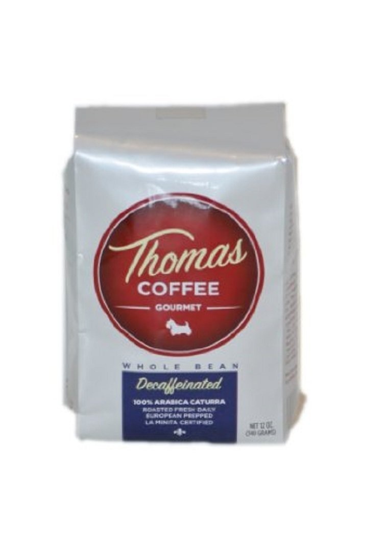 slide 1 of 1, Thomas' Ground Decaf Coffee, 13 oz