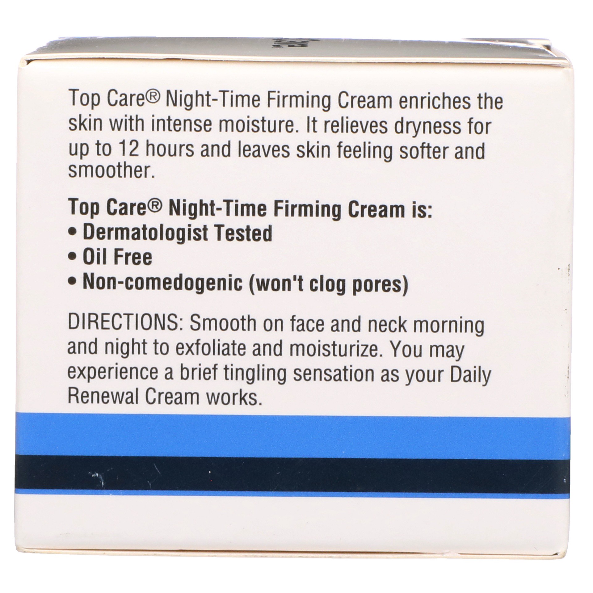 slide 3 of 6, TopCare Night-time Firming Cream For Face, 2 oz