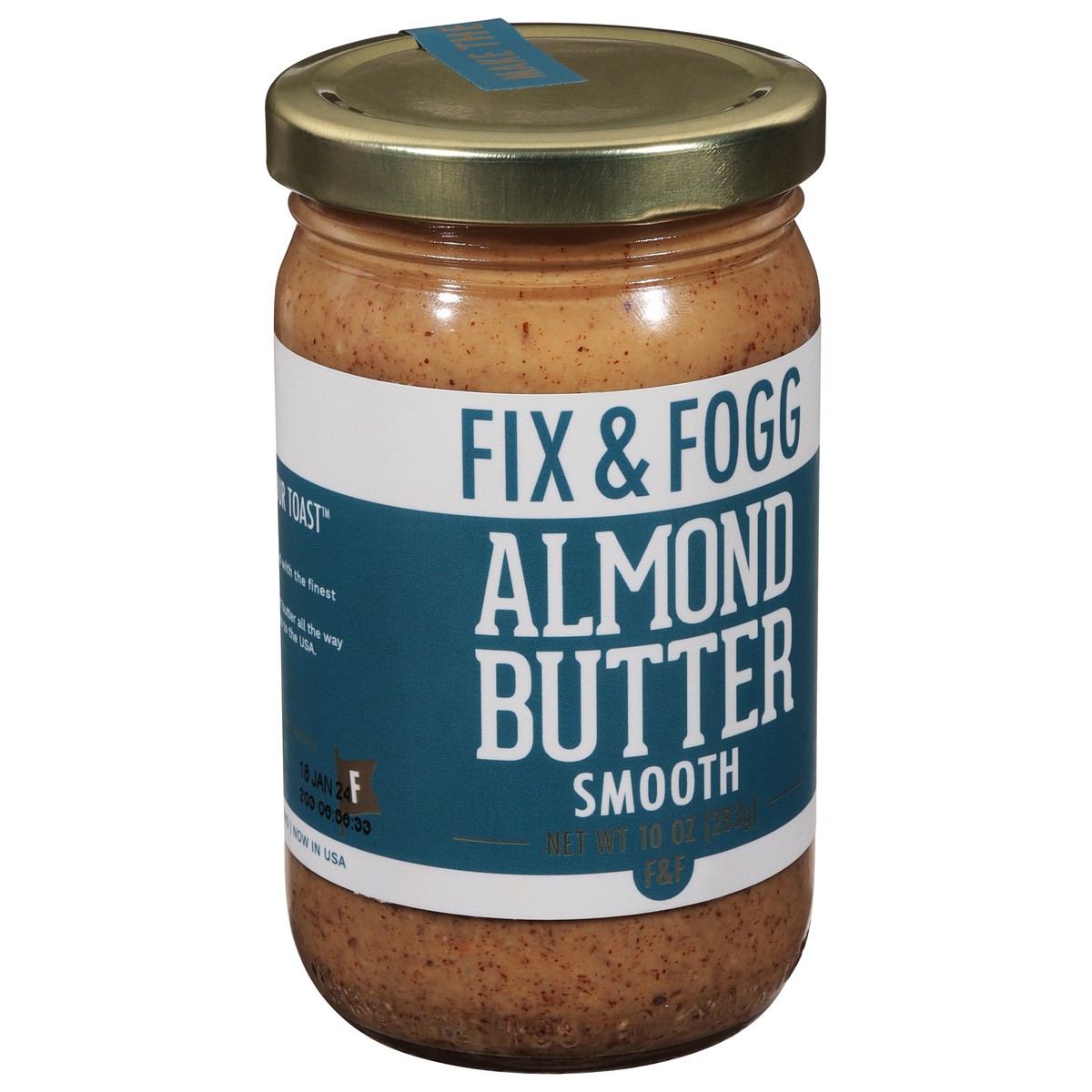 slide 9 of 9, Fix & Fogg Smooth Almond Butter 10 oz, 10 oz