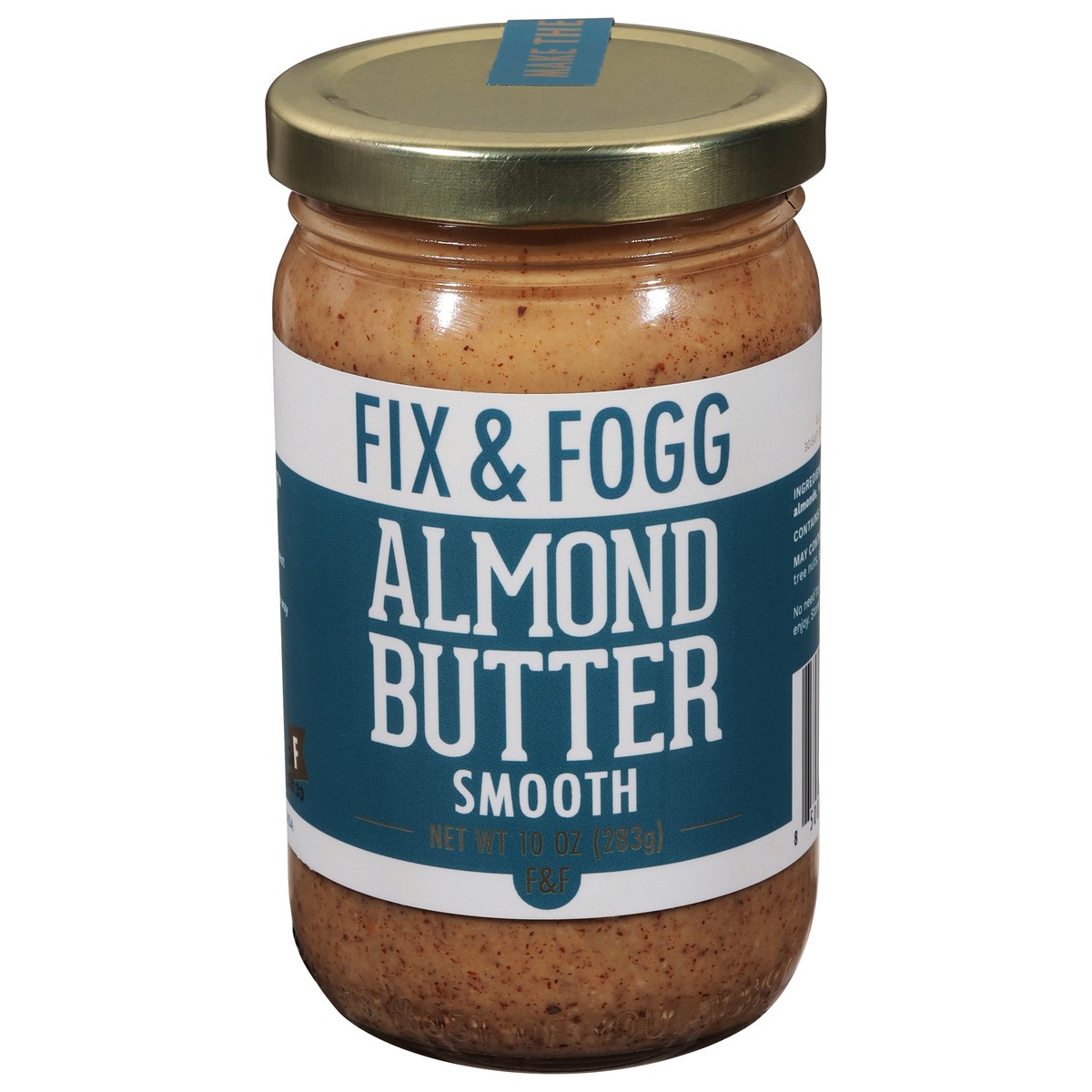 slide 1 of 9, Fix & Fogg Smooth Almond Butter 10 oz, 10 oz