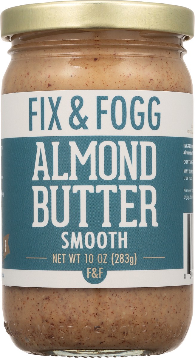 slide 7 of 9, Fix & Fogg Smooth Almond Butter 10 oz, 10 oz