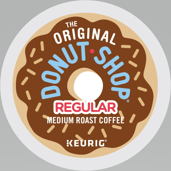 slide 9 of 10, The Original Donut Shop Regular Coffee Single-Serve K-Cup, Pack Of - 70 ct, 70 ct