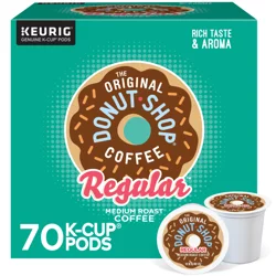 The Original Donut Shop Regular Coffee Single-Serve K-Cup, 70 ct