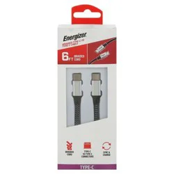 Energizer 6 Feet Braided Cord Type-C Cable 1 ea