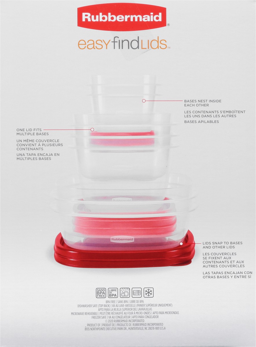 slide 6 of 8, Rubbermaid Vented Containers Efl 12Pc, 12 ct