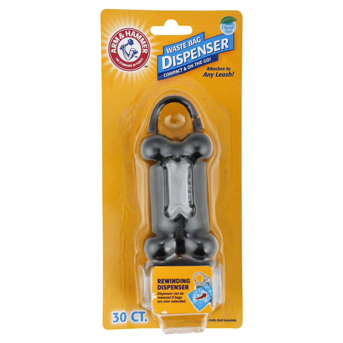 slide 1 of 2, ARM & HAMMER Arm & Hammer Bone Dispenser & Disposable Waste Bag Set, 1 ct