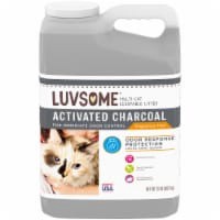 slide 1 of 4, Luvsome Scoopable Cat Litter With Activated Charcoal, 20 lb