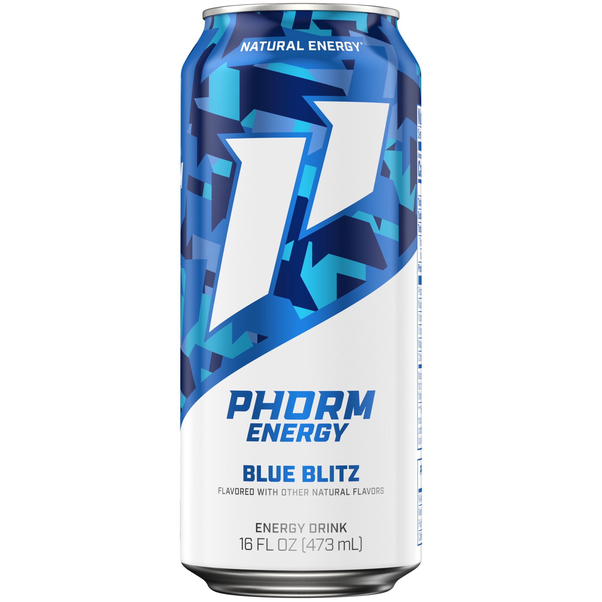 slide 3 of 5, Phorm Energy Blue Blitz Energy Drink 16 fl oz, 16 fl oz