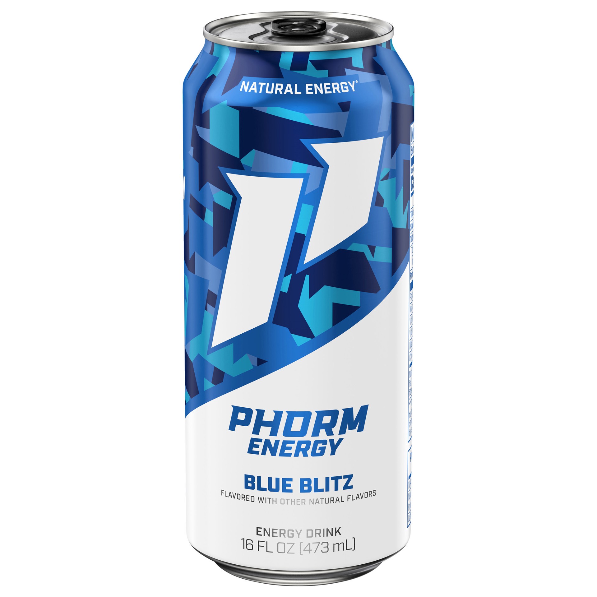 slide 2 of 5, Phorm Energy Blue Blitz Energy Drink 16 fl oz, 16 fl oz