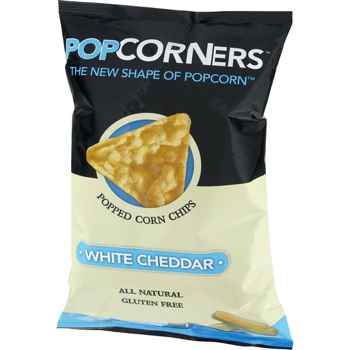 slide 6 of 9, PopCorners White Cheddar Flavored Popped-Corn Snack 5 oz, 5 oz