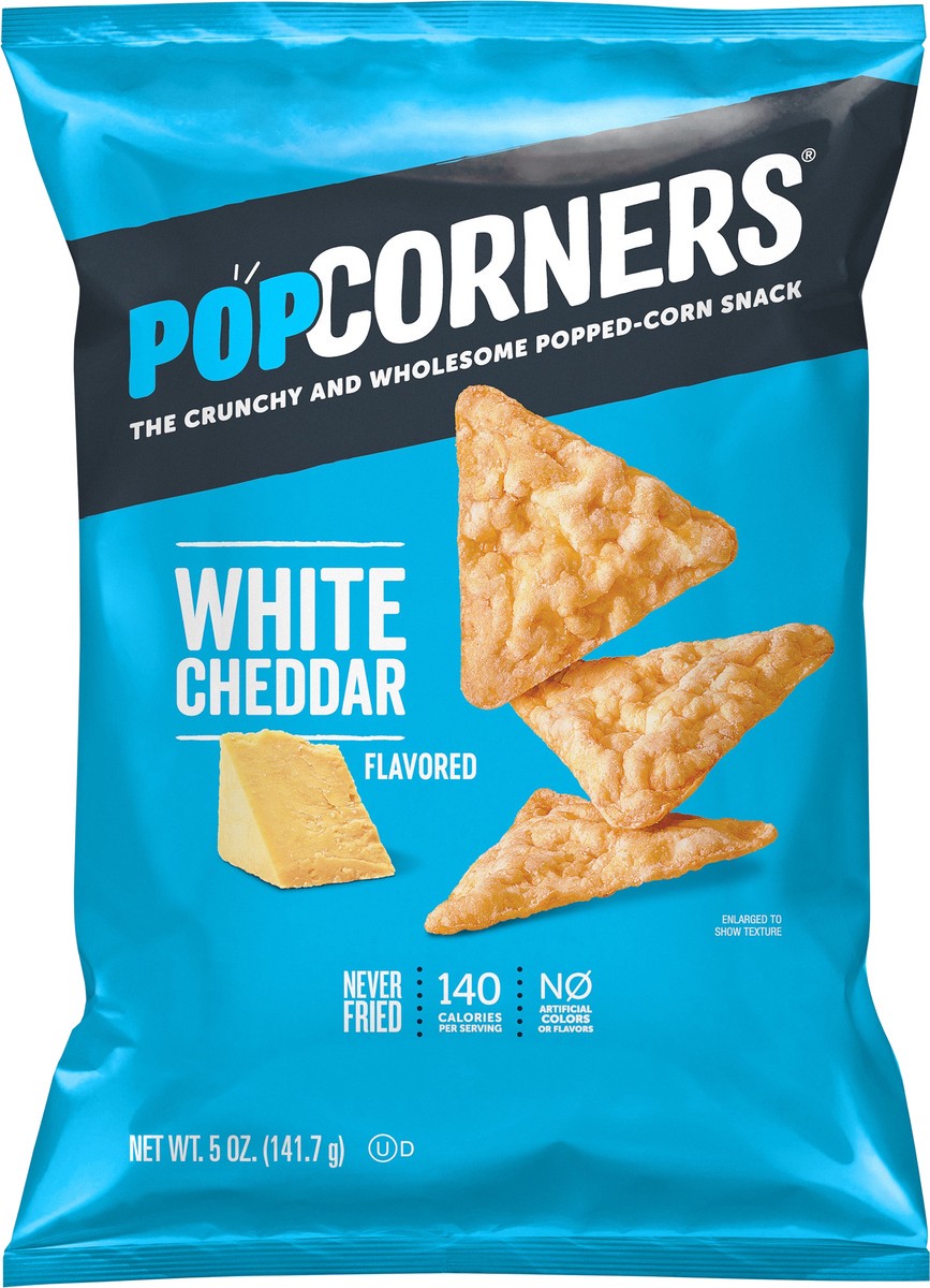 slide 1 of 9, PopCorners White Cheddar Flavored Popped-Corn Snack 5 oz, 5 oz