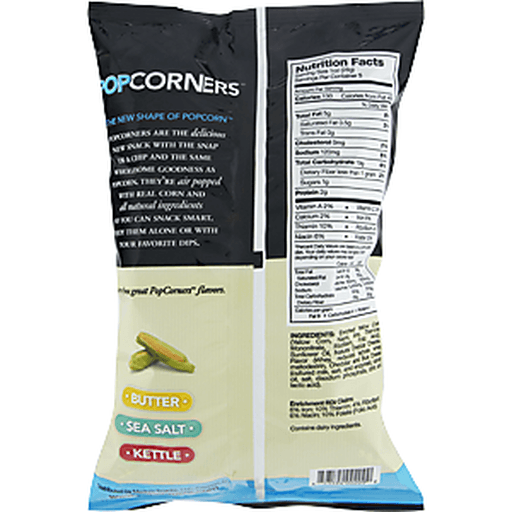 slide 3 of 9, PopCorners White Cheddar Flavored Popped-Corn Snack 5 oz, 5 oz