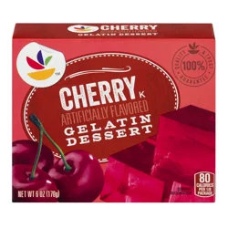 Giant Cherry Gelatin Dessert