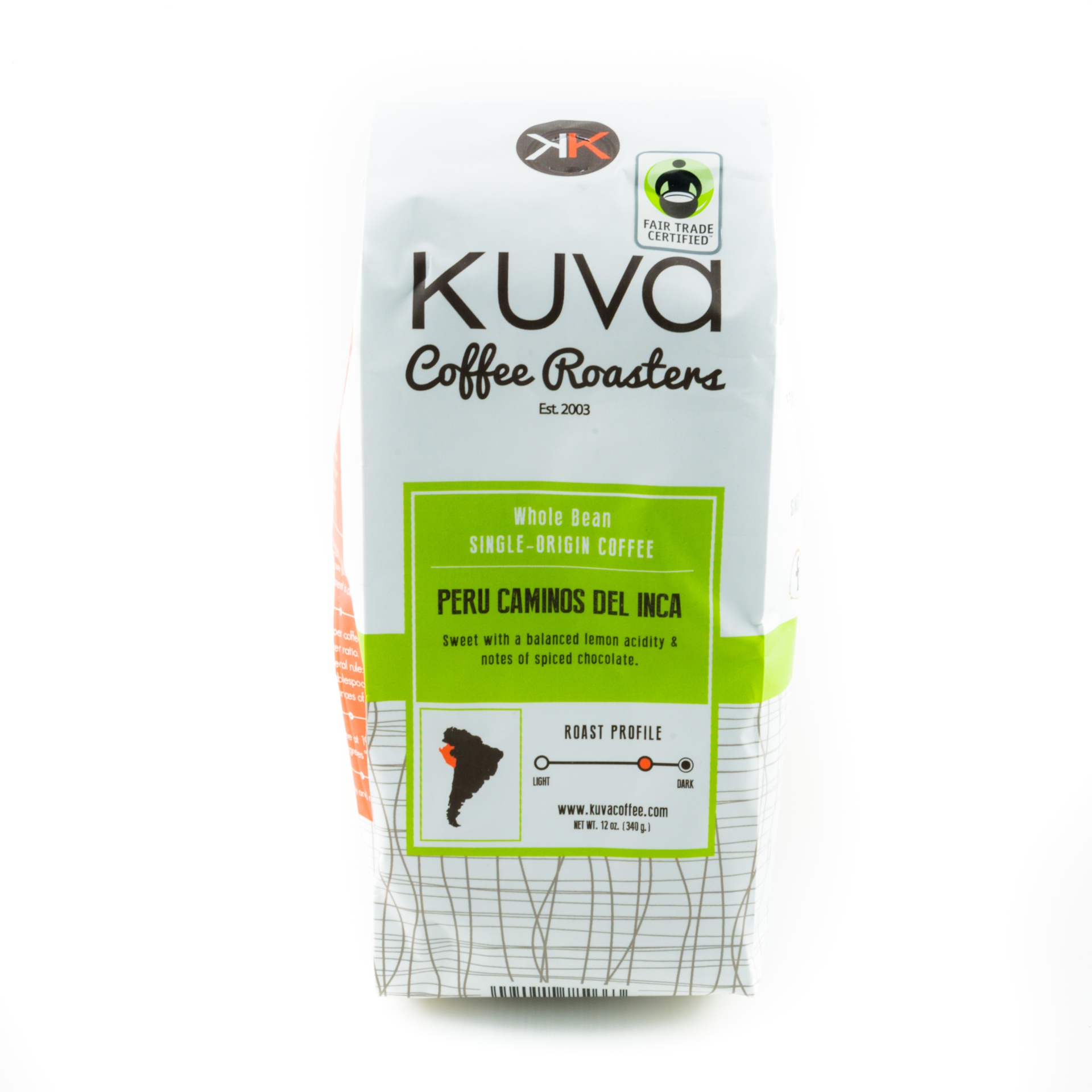 slide 1 of 1, Kuva Coffee Peru, 12 oz