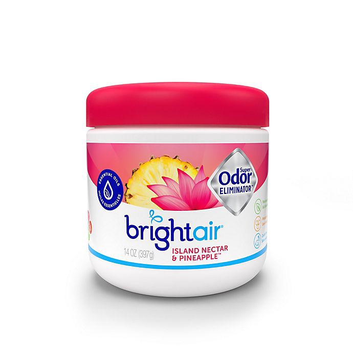 slide 1 of 1, Bright Air Super Odor Eliminator, Nectar and Pineapple, 1 ct