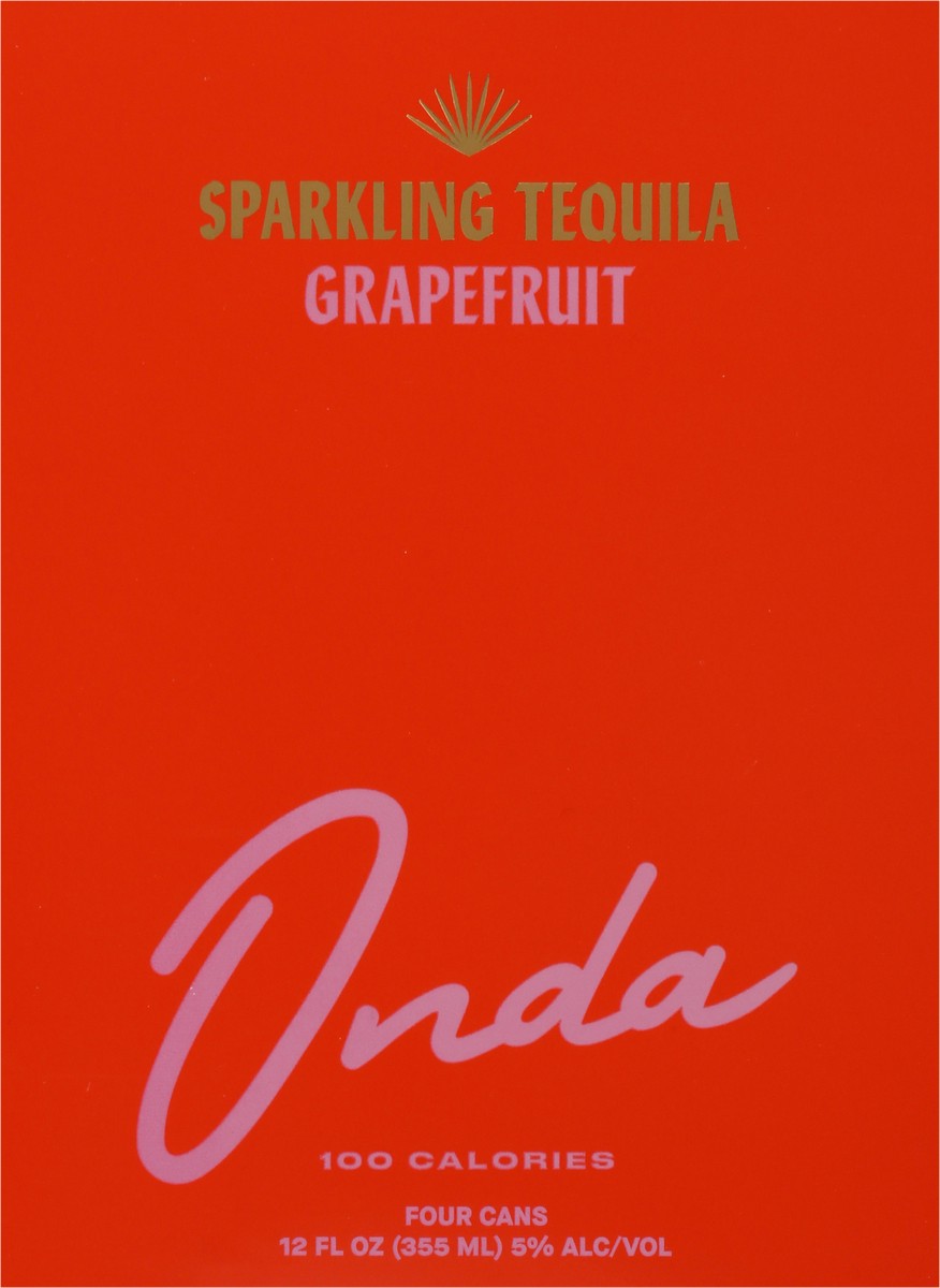 slide 5 of 9, Onda Grapefruit Tequila Hard Seltzer, 48 fl oz