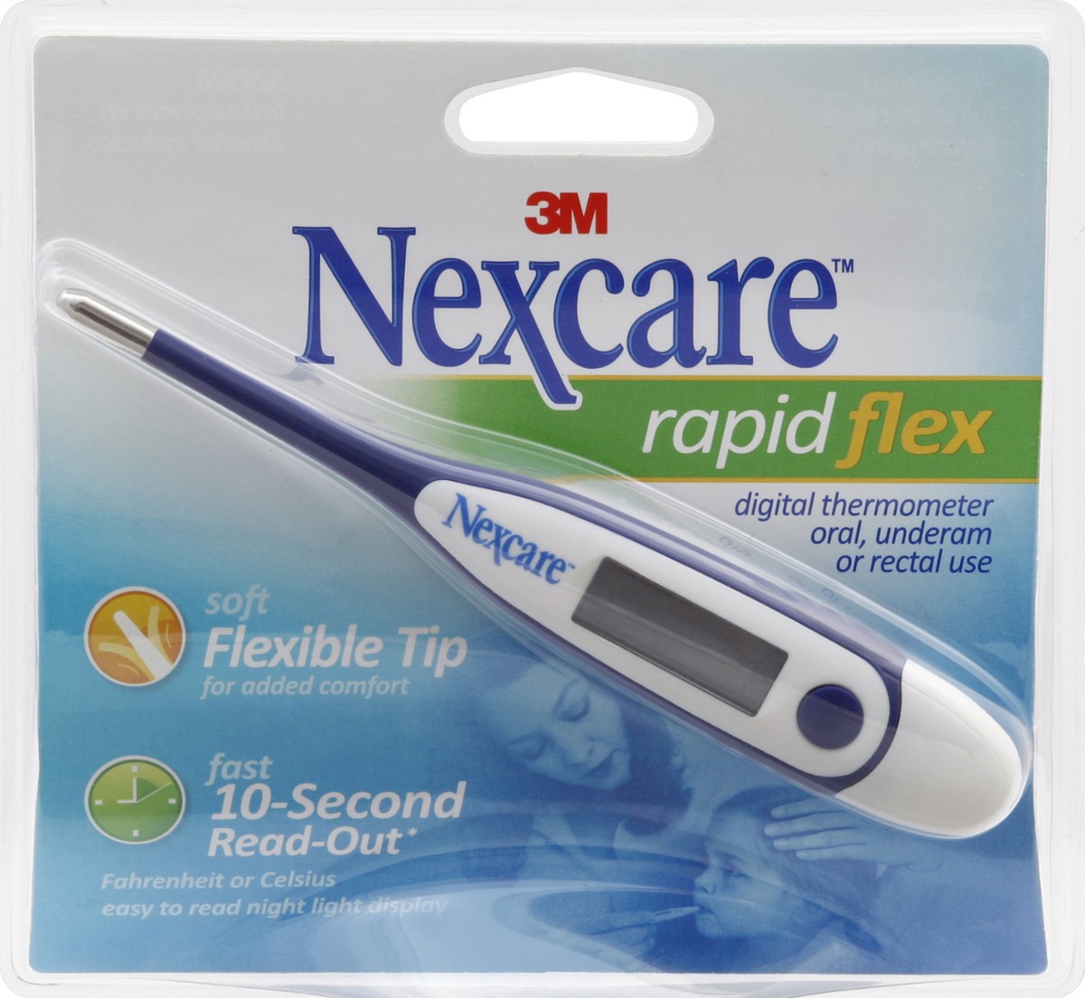 slide 1 of 6, Nexcare Digital Thermometer 1 ea, 1 ct