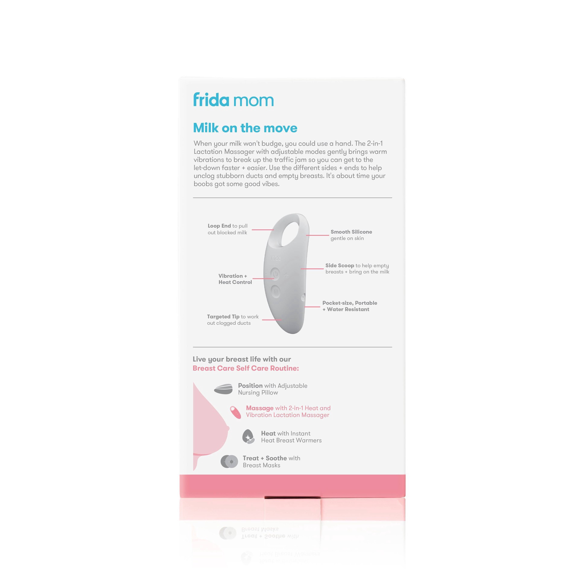 slide 8 of 11, Frida Mom 2-in-1 Lactation Massager, 1 ct