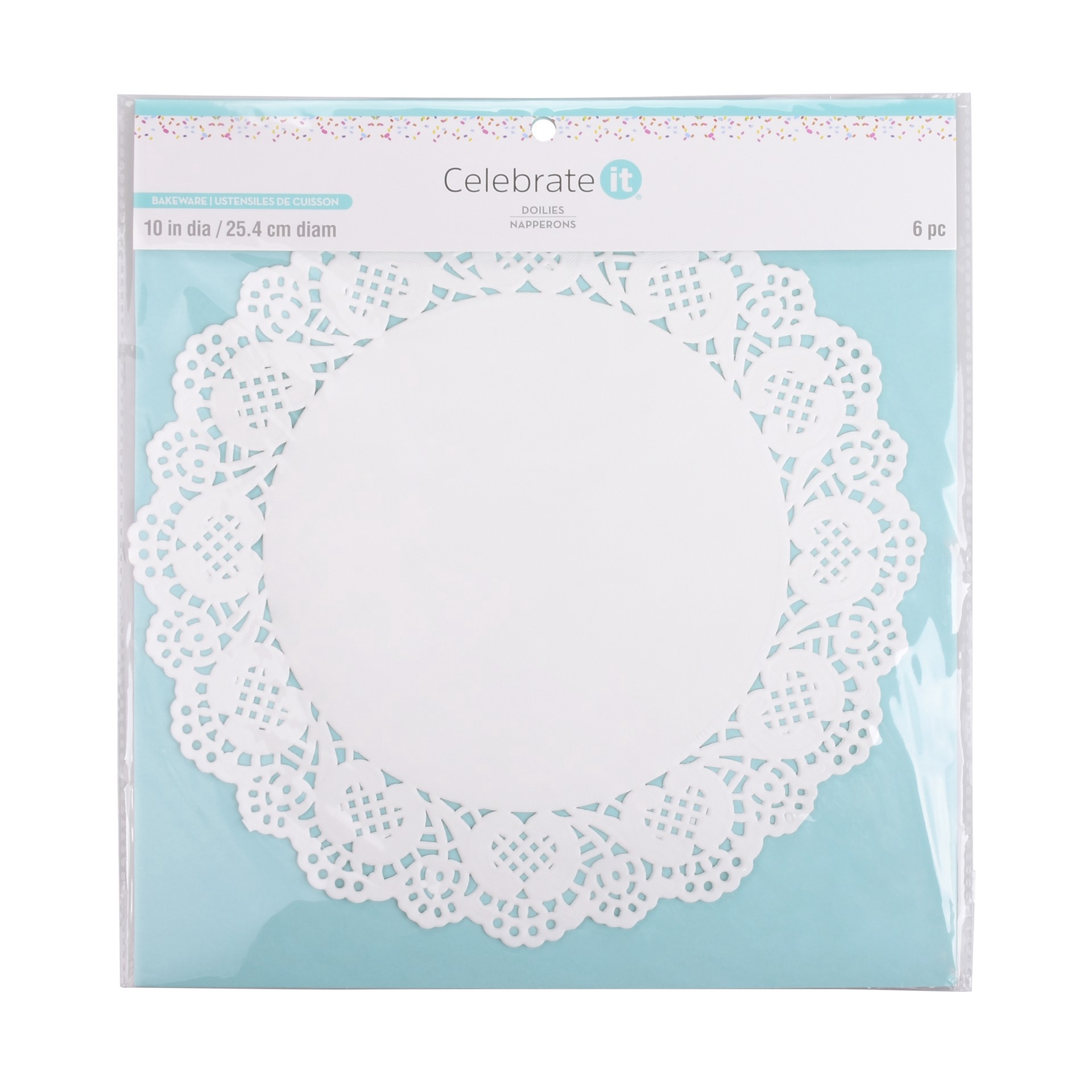 slide 2 of 4, 10" Paper Doilies By Celebrate It, 10 in x 10 in