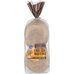 Kroger 100% Whole Wheat English Muffins