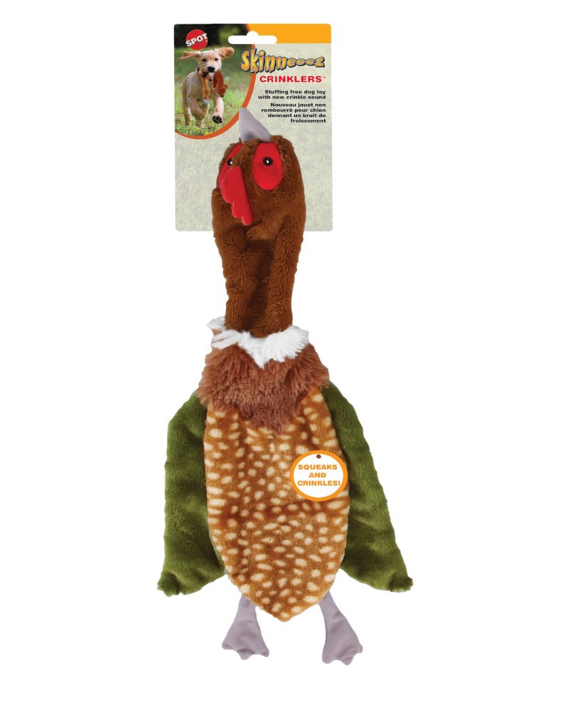 slide 2 of 2, SPOT Ethical Dog-Spot Mini Skinneeez Crinkler Bird, 1 ct