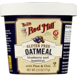 Bob's Red Mill Oatmeal Blueberry & Hazelnut Cup - 2.5 oz