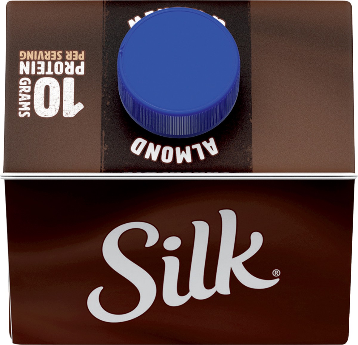 slide 2 of 9, Silk Protein Chocolate Pea, Almond & Cashew Milk, 1/2 gal