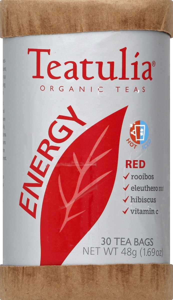 slide 1 of 3, Teatulia Red Tea - 30 ct, 30 ct