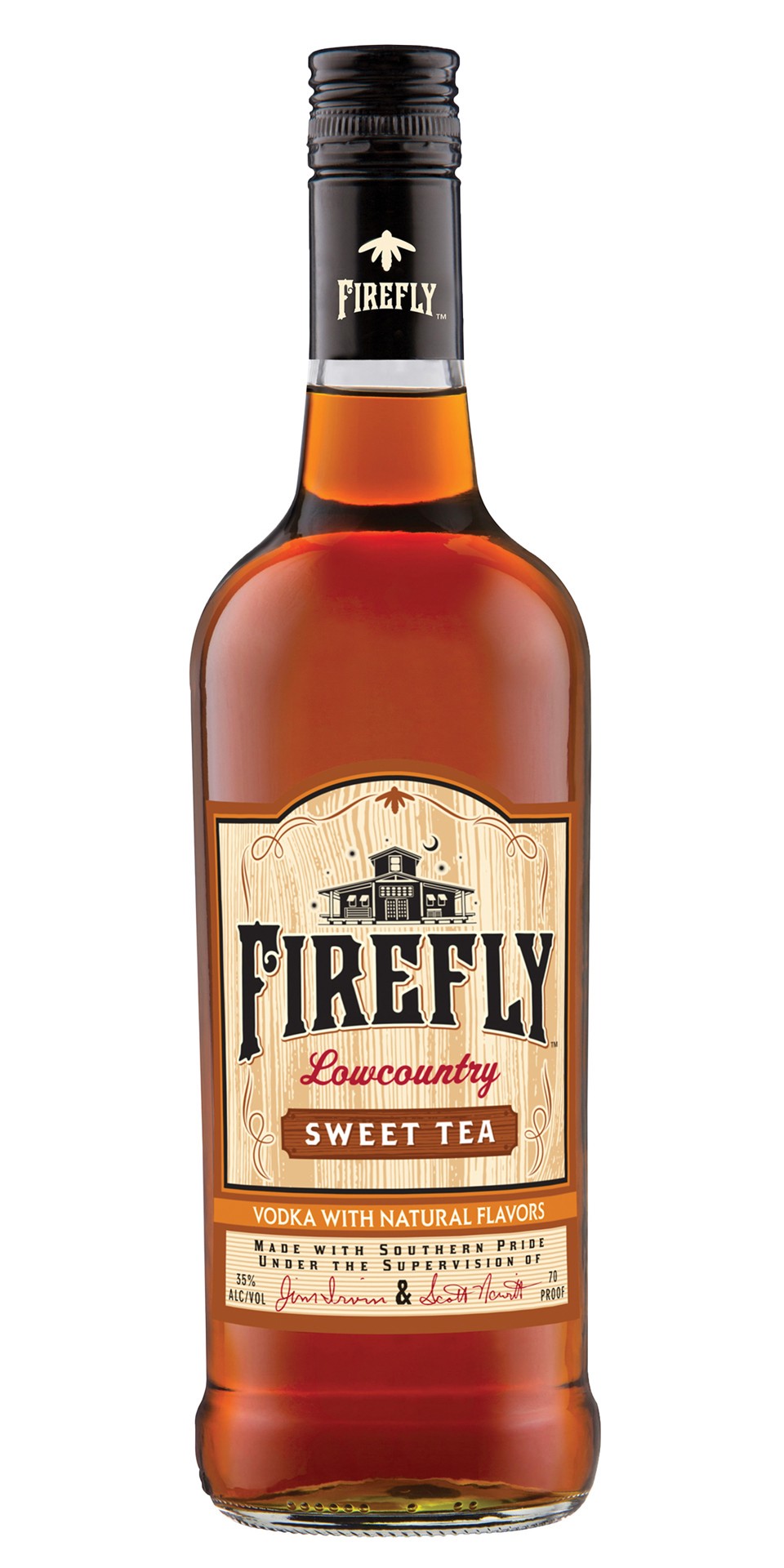 slide 1 of 1, Firefly Sweet Tea Vodka 750ml 70 Proof, 750 ml