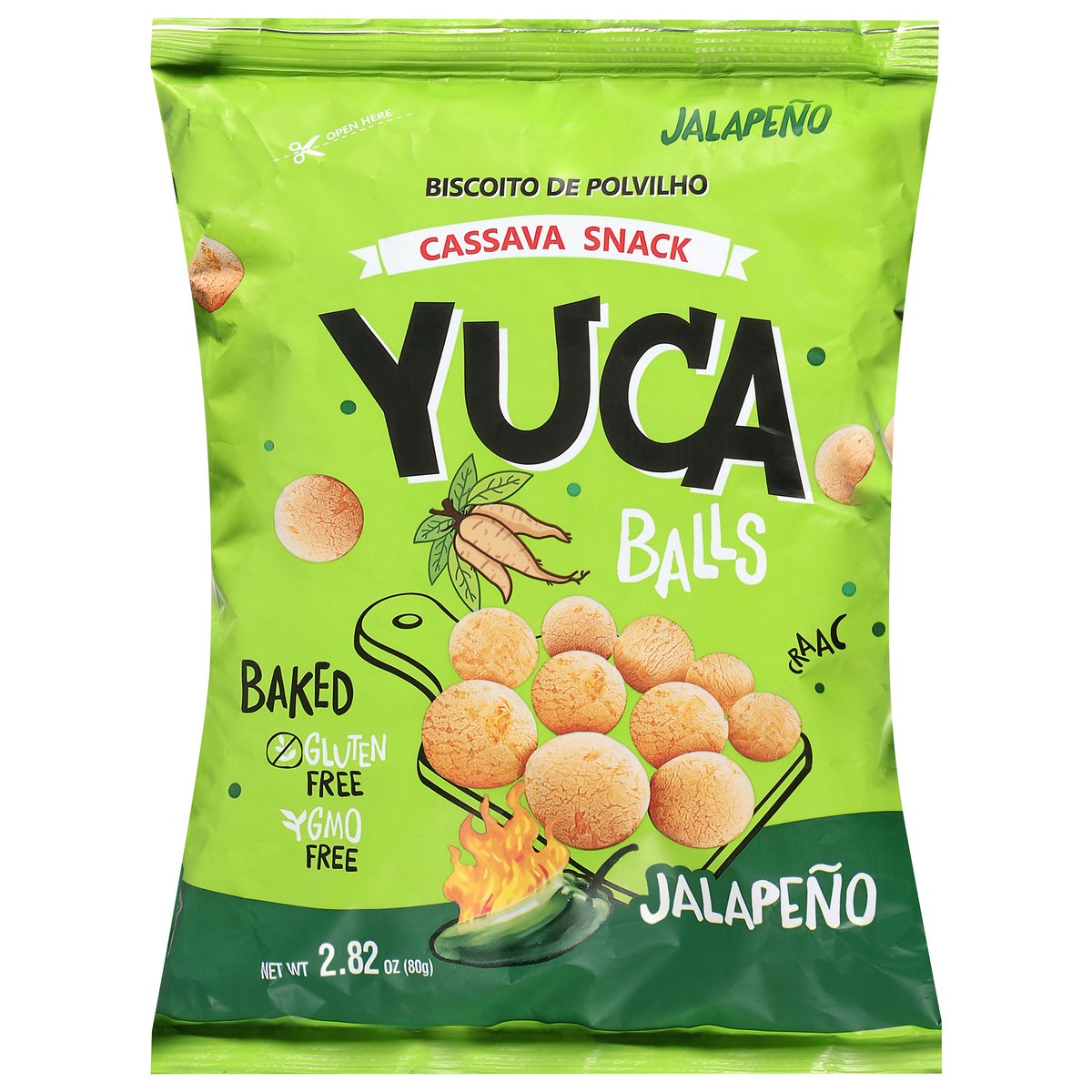 slide 4 of 4, Jalapeno Yuca Balls 2.8 Ounces, 2.8 oz