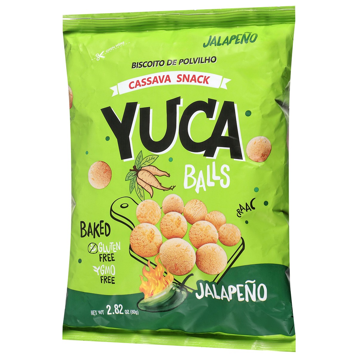slide 2 of 4, Jalapeno Yuca Balls 2.8 Ounces, 2.8 oz