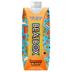 BeatBox Orange Blast Party Punch Cocktail, 11.1% ABV 500ml Tetra