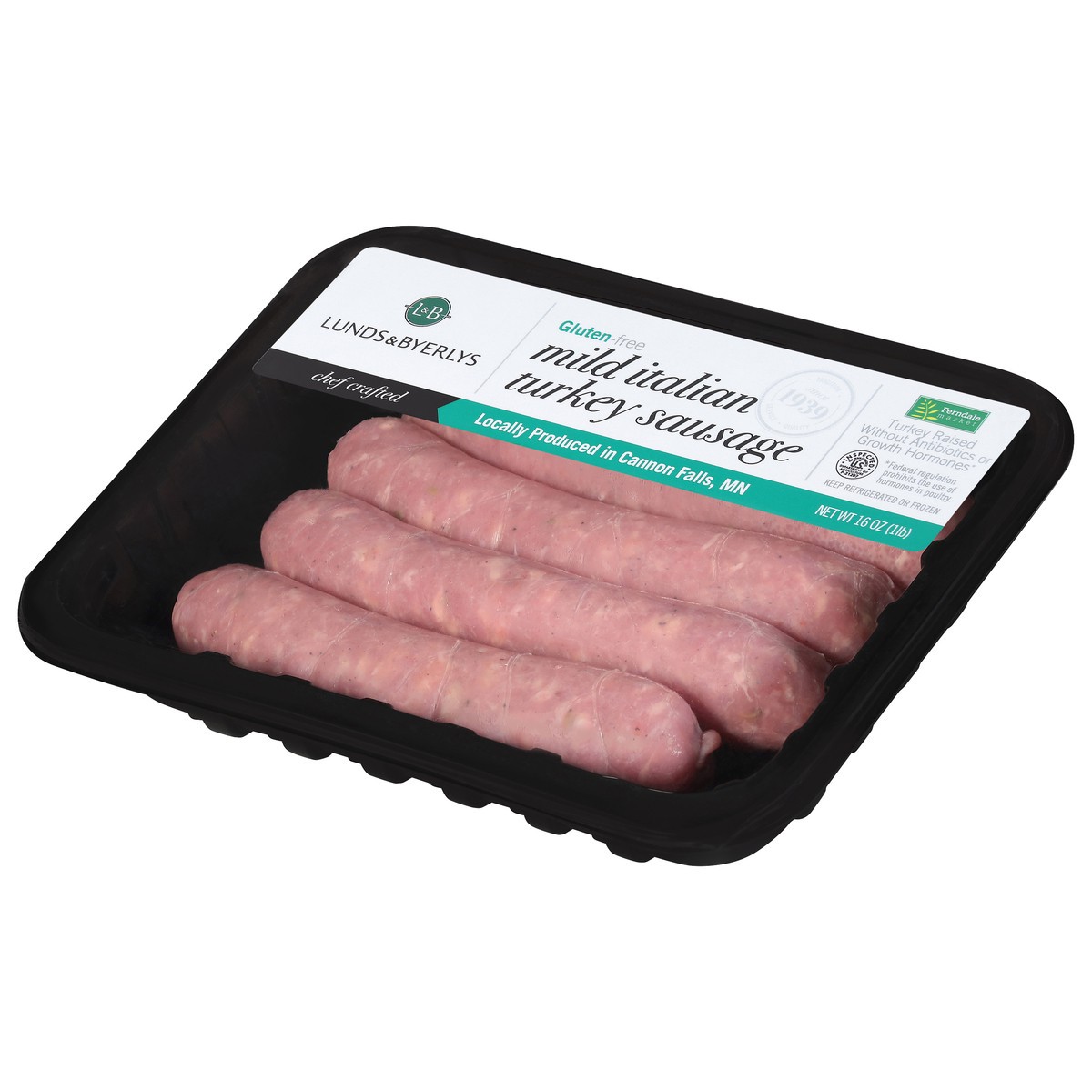 slide 4 of 9,  Mild Italian Turkey Turkey Sausage 16 oz, 16 oz