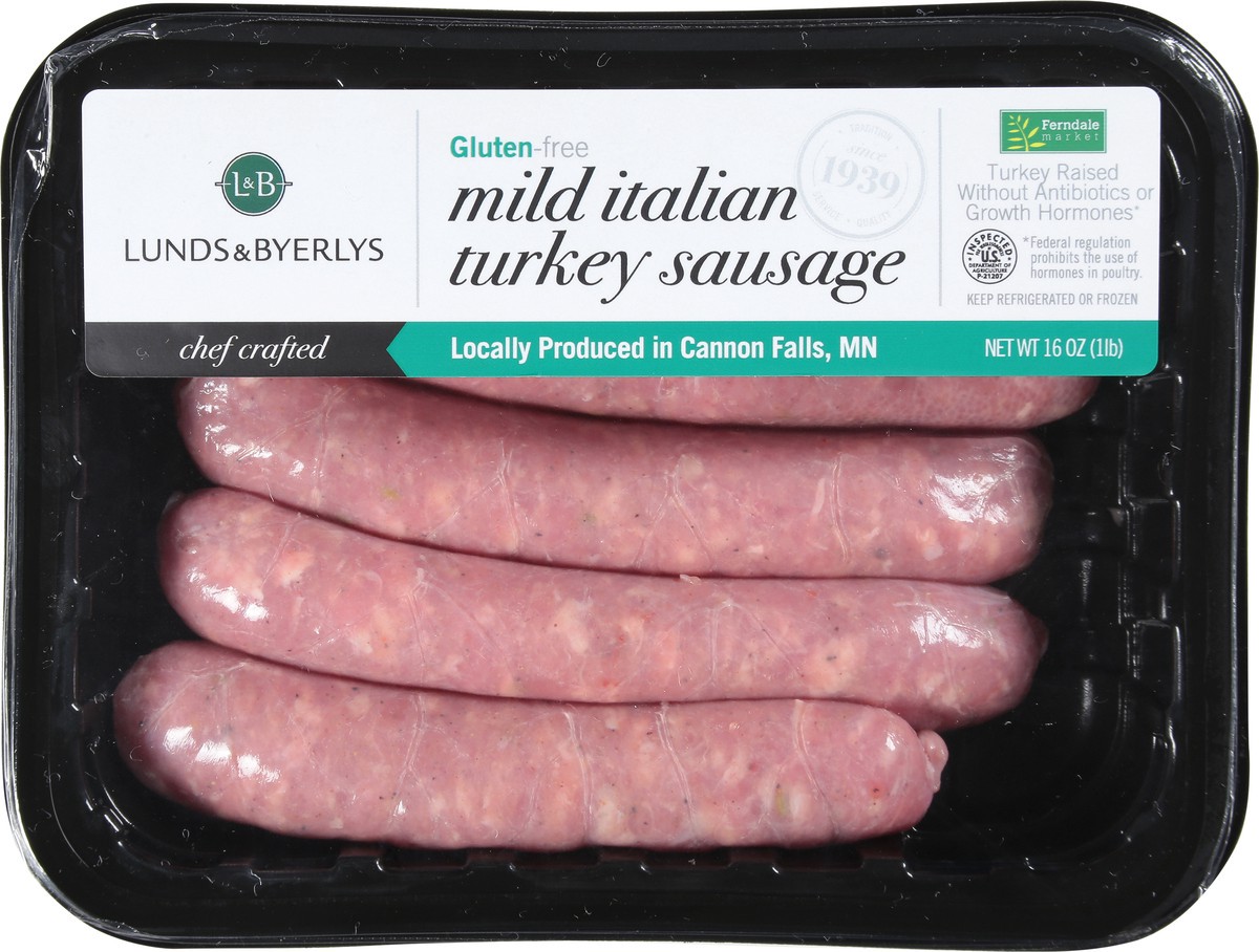 slide 7 of 9,  Mild Italian Turkey Turkey Sausage 16 oz, 16 oz