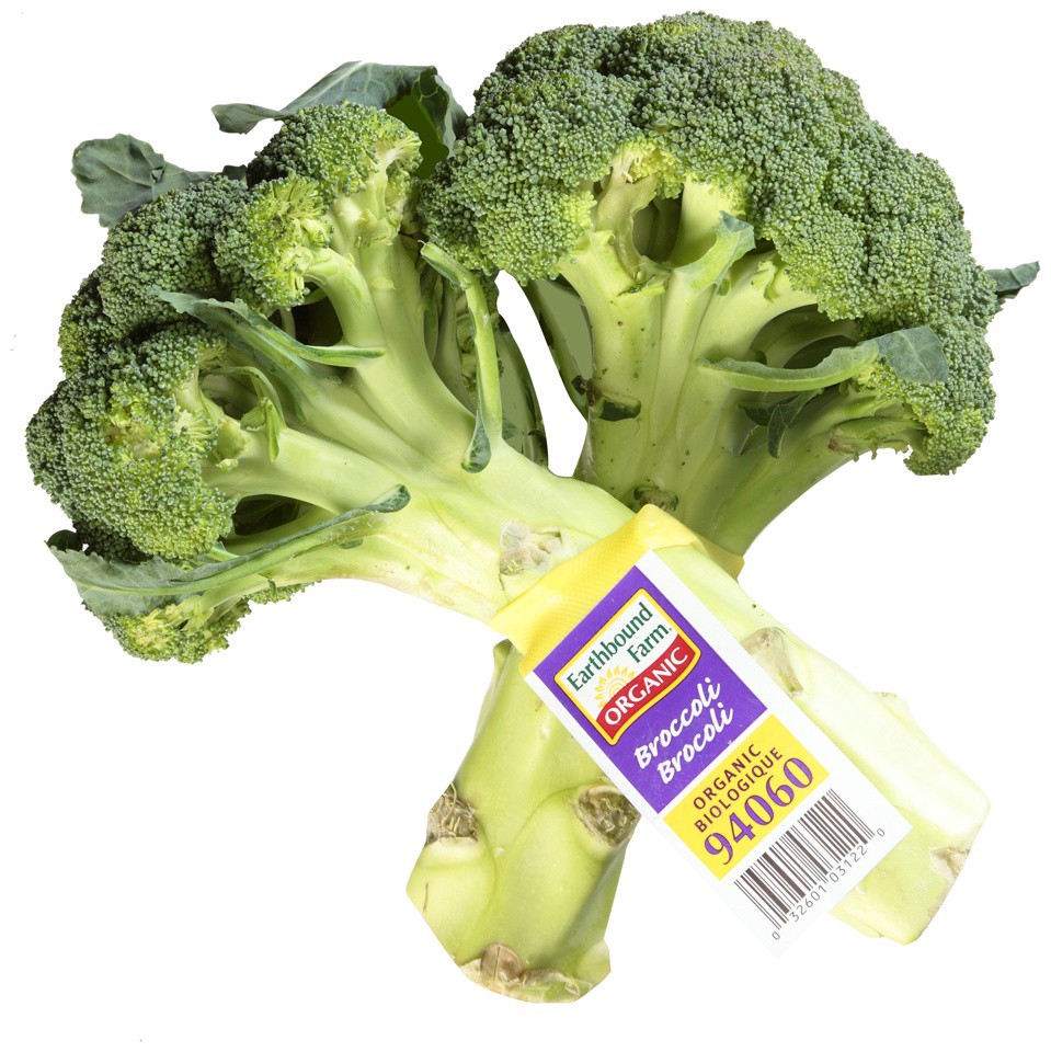 slide 1 of 6, Earthbound Farm Organic Broccoli, 1 ct