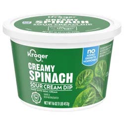 Kroger® Creamy Spinach Sour Cream Dip