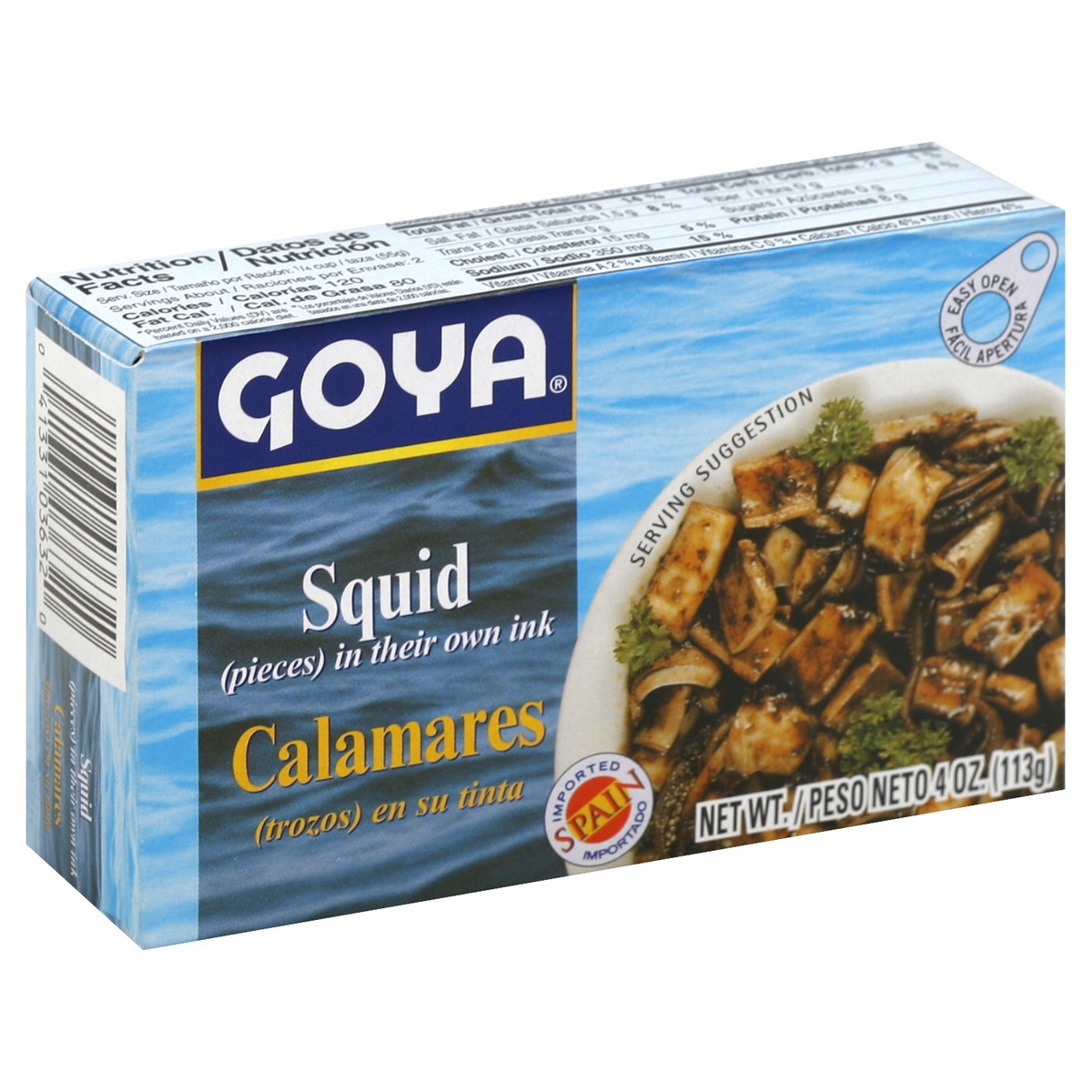 slide 3 of 4, Goya Calamares En Su Ti 4Oz, 4 oz